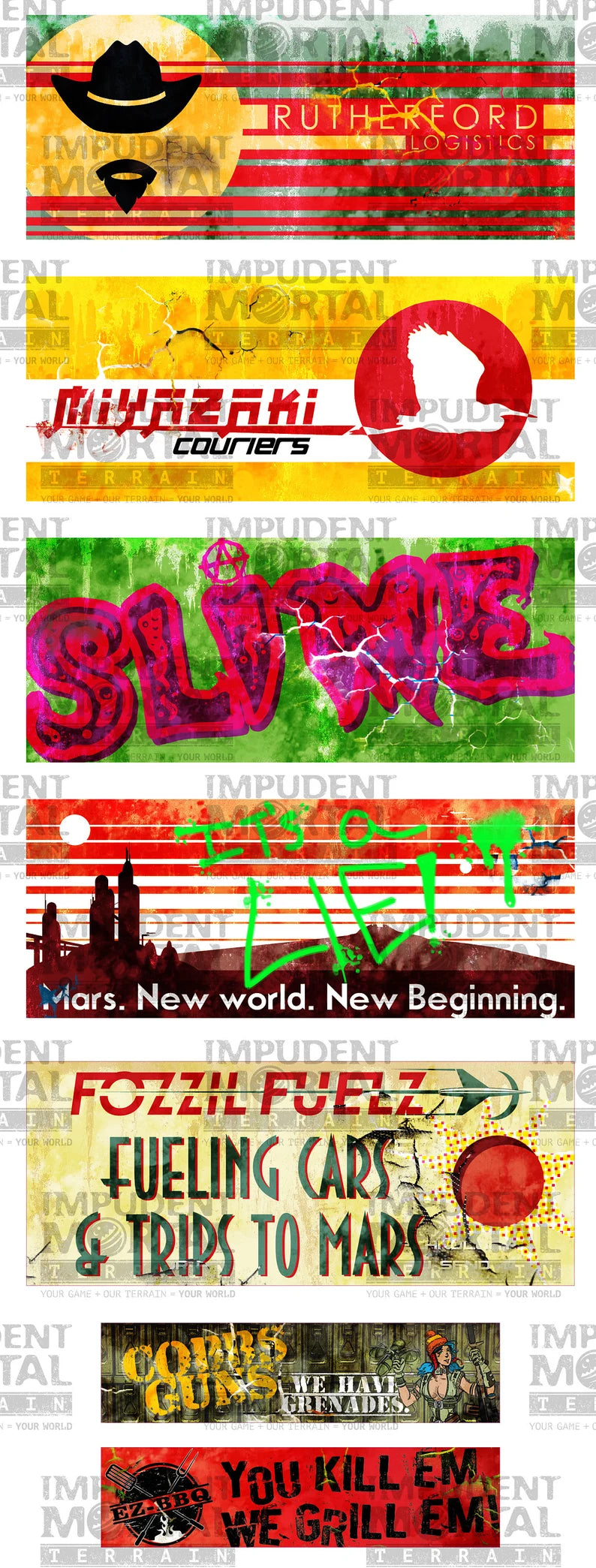 Gaslands Billboards