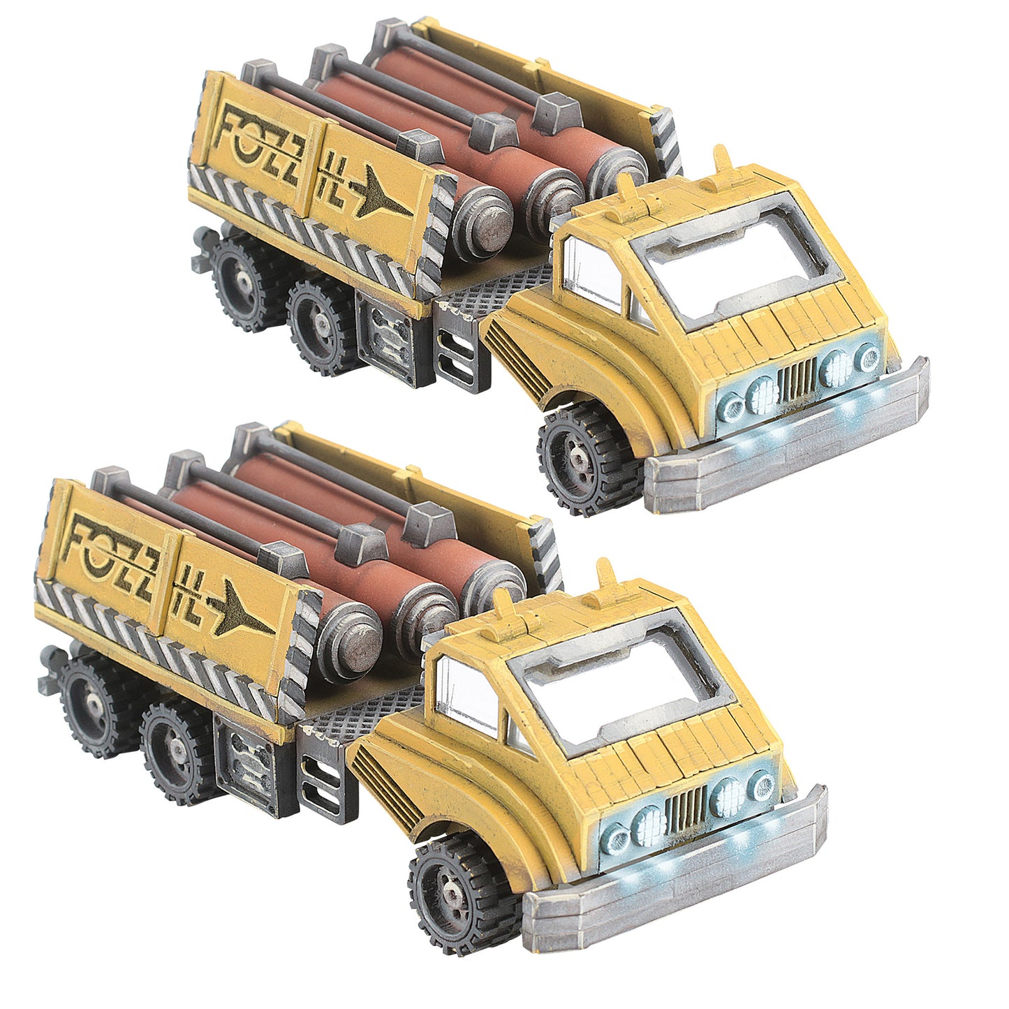 MDF Sci Fi Fuel trucks