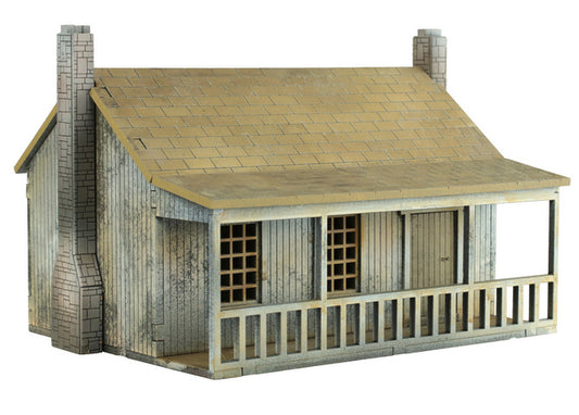 MDF Historical Wood house with porch