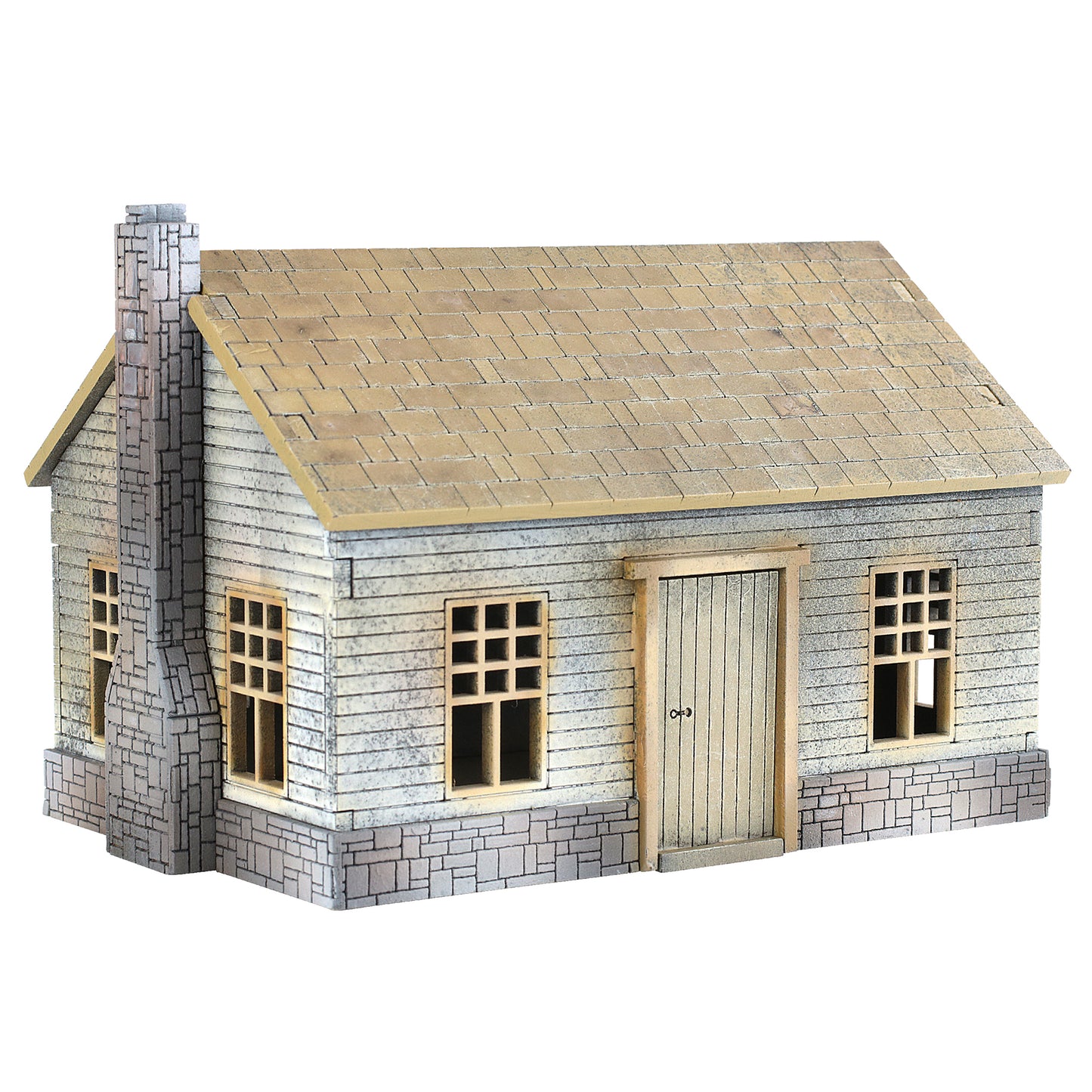 MDF Stone cabin model kit